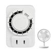12Hour Cyclic Timer Switches Kitchen Timer Outlet Universal Timing Socket Mechanical Timer US Plug Timing Socket