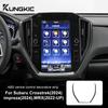 Für Subaru Crosstrek 2024 Impreza 2024 WRX 2022 2023 2024 ABS Auto Schalthebel Panel Aufkleber Glänzend Matt Kohlefaser Zubehör