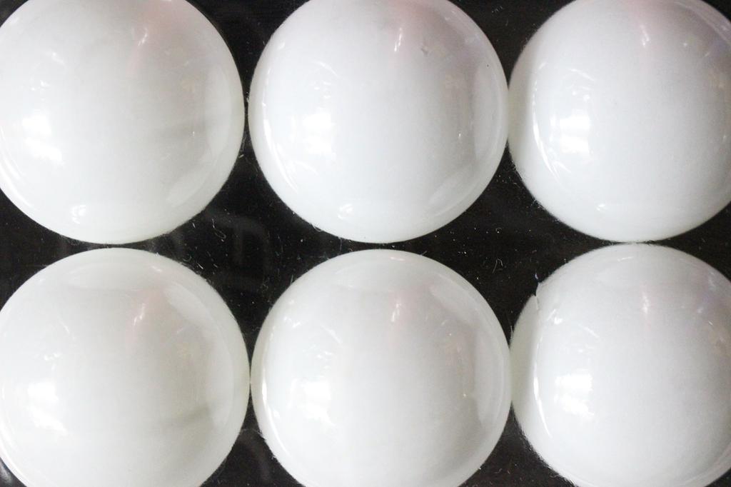 Sakurai Trading CALFLEX Tischtennis (SAKURAI) Bälle, 6er-Pack, Weiß, CTB-006