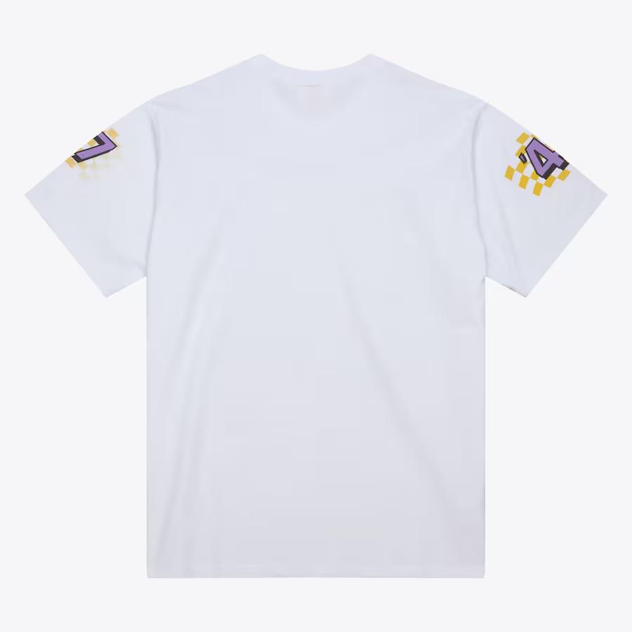 Mitchell & Ness X NBA Los Angeles Lakers T Shirt Men's White SS8174-LALWHIT