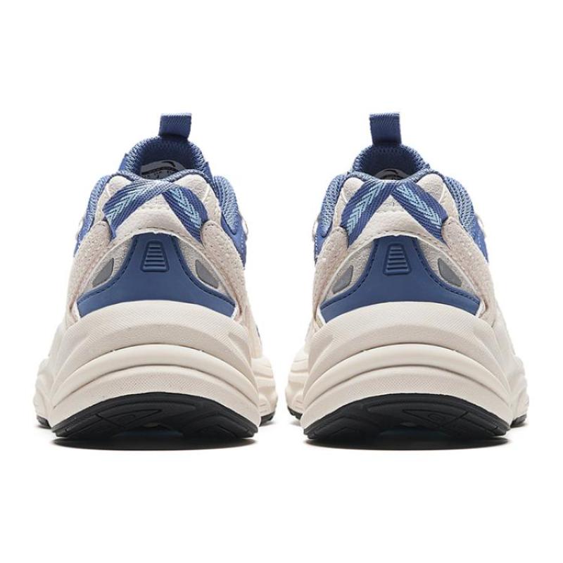 Anta Sea Explorer Cushioning Anti-Slip And Wear-Resistant Low-Top Running Shoes Women's Gray Blue Sneakers 922335595-1