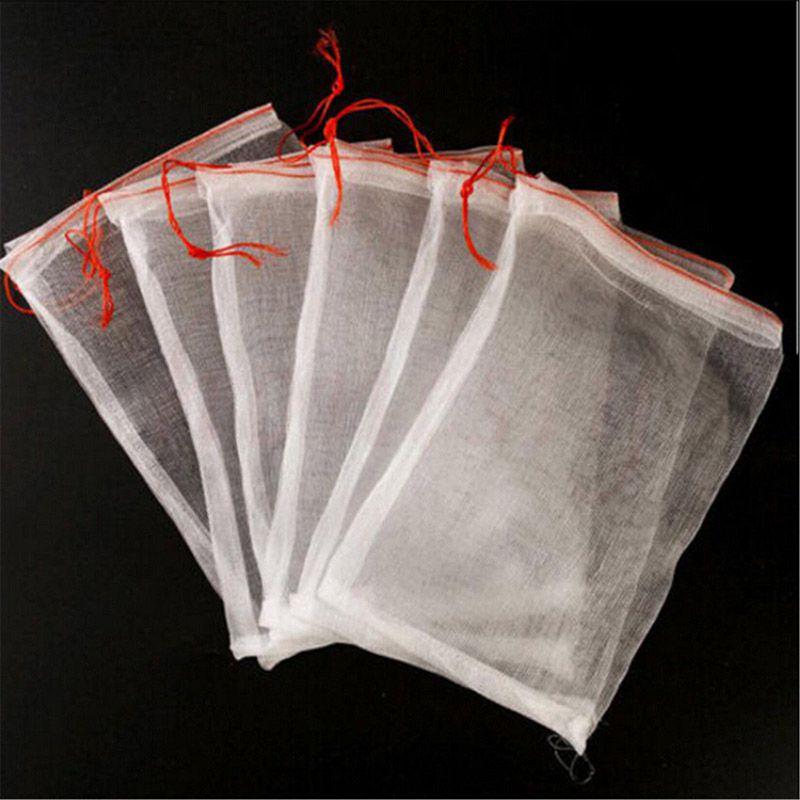 Durable Garden Plant Drawstring Net Bags Keep Insects And Pests Away From Fruits