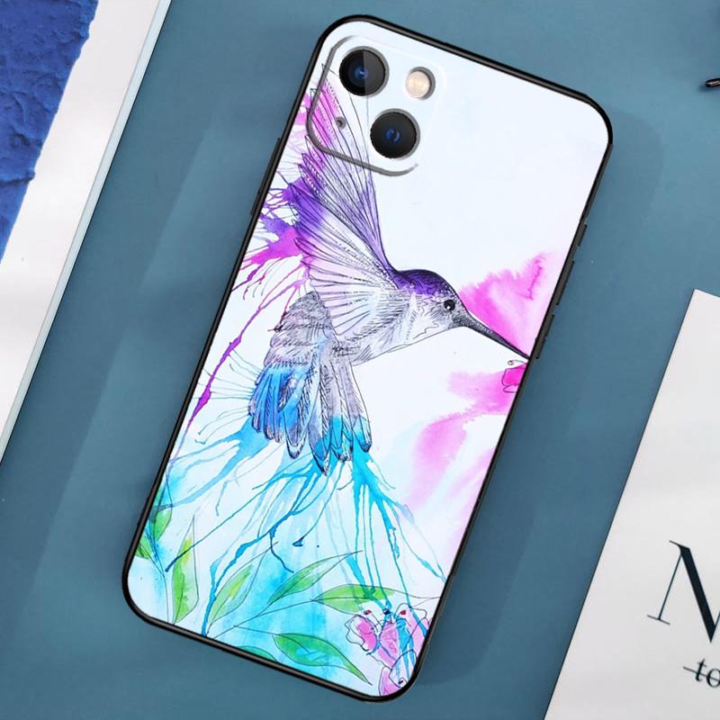 

Hummingbird Phone Case For iPhone 17 Pro Max 11 14 15 16 Pro Max 12 13 Mini 16 15 Plus 16e 17 Air Cover iPhone 17Pro MAX