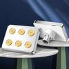 Small Waist Design Pressurized Shower Head 4inch/10inch Size Universal Shower Head  Shower System