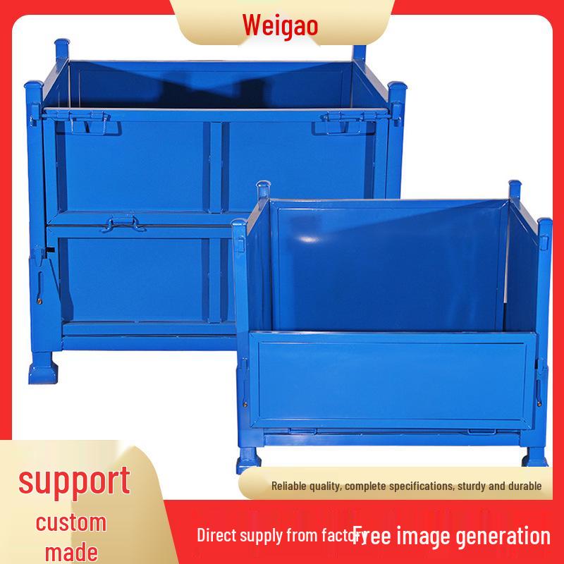 Heavy Duty Mobile Workshop Metal Storage Box with Wheels Sheet Metal Box *Customizable* By Specification