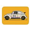 Classic Racing Car Herbie 53 Doormat Anti-Slip Entrance Kitchen Bathroom Door Floor Mats Garden Rug Carpet Footpad