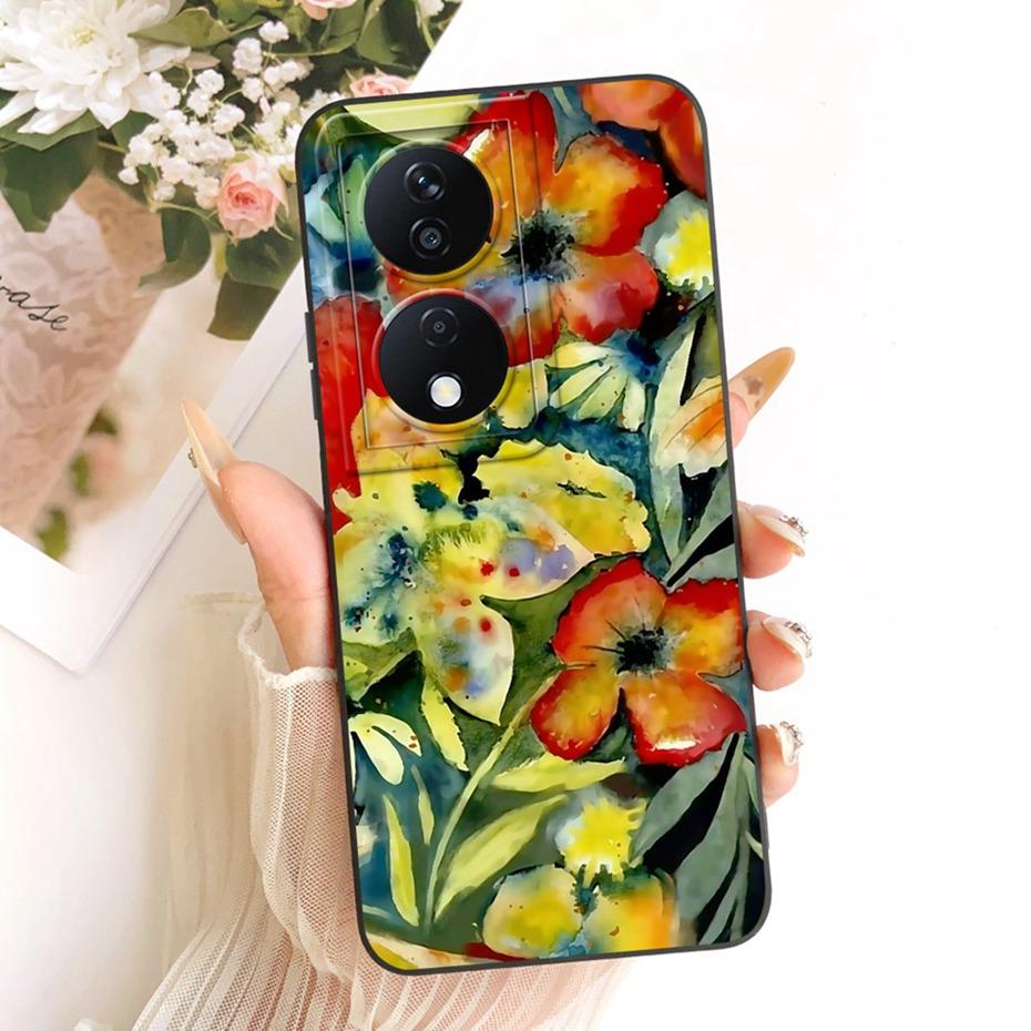 Cute Printed Phone Case For Honor X7b 4G 5G Soft Silicone Shockproof Cases For Honor X7b X 7B CLK-LX2 Covers Bumpers