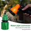 5 Pcs Water Hose Connectors Garden Hose Quick Connectors 1/4" or 3/8" Dual Use Hose Connectors for Drip Irrigation System