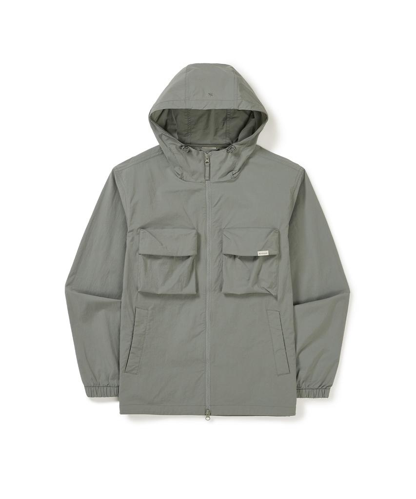 Snowpeak Apparel Root Out Pocket Windbreaker (S25Mmrwb60) Light Khaki