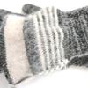 New autumn and winter mohair men's full-finger gloves student full-finger thermal gloves drive DNU model