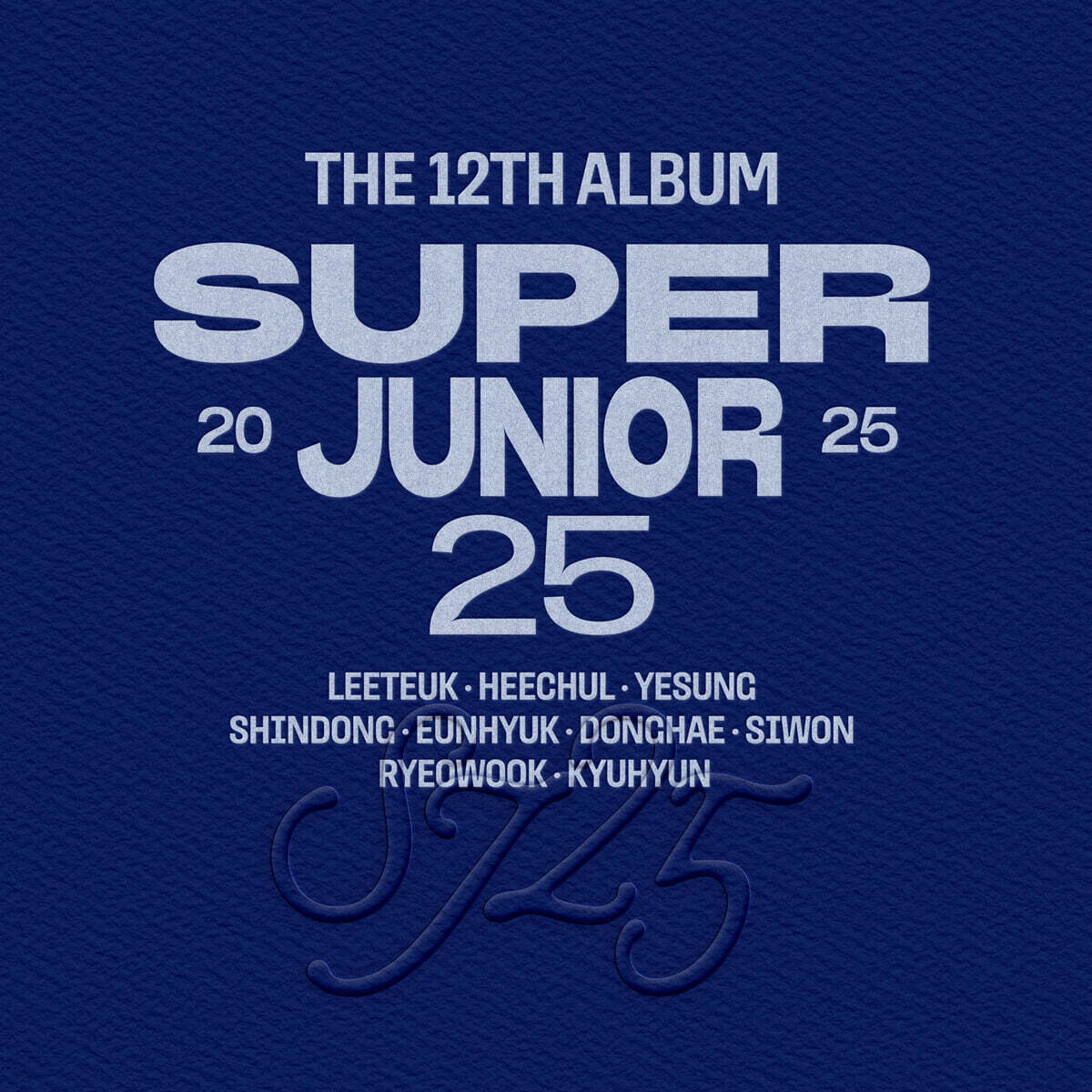 

SUPER JUNIOR - 12th Album: Super Junior25 [SMini Ver.] (Smart Album) [1 out of 9 types randomly sent]