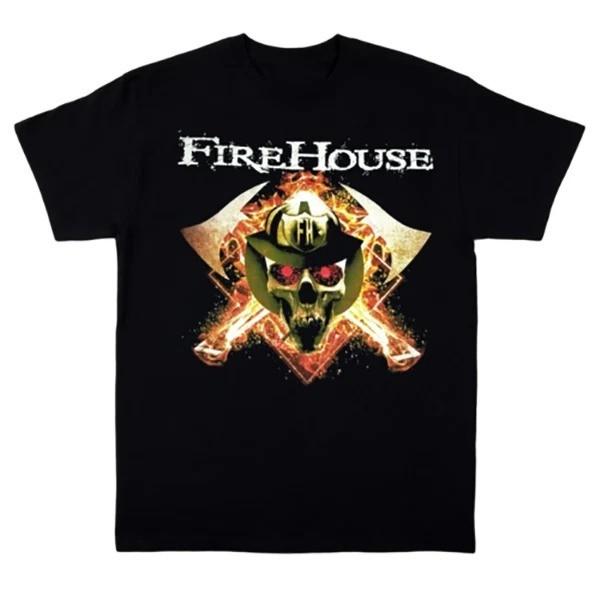 

Retro The Best of Firehouse Shirt Short Sleeve Black Men Unisex S-5XL BT2029 Unisex T-Shirt XXXXL