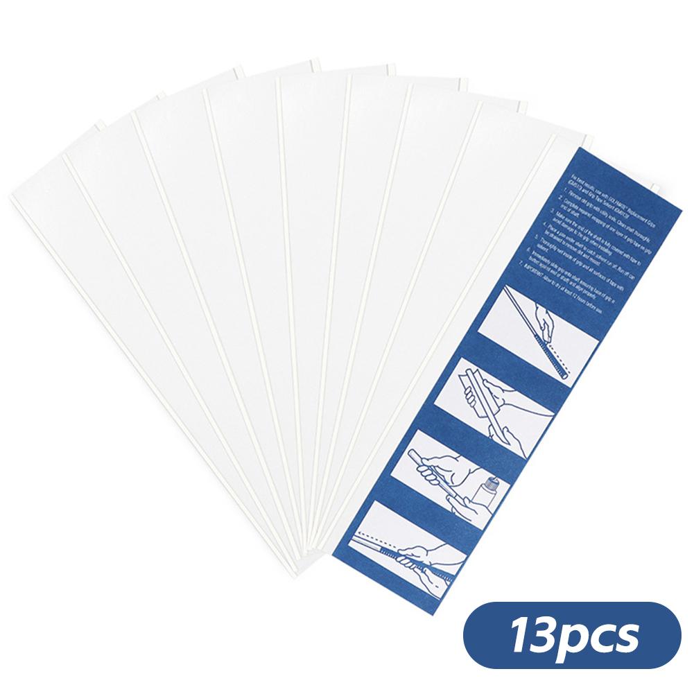 13PCS/Pack Golf Grip Replacement Adhesive Tape Strong Adhesion Double-Sided Tape Golf Supplies