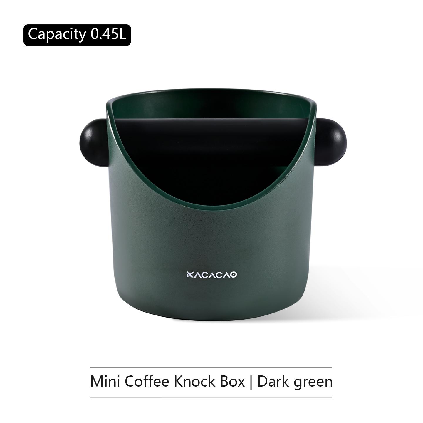 

KACACAO Кофе Knock Box Контейнер для кофейной гущи Эспрессо Антискользящий Мусорный бак для эспрессо-машины Стойка для отходов Кофе Бариста Товары Аксессуары для кафе Бара