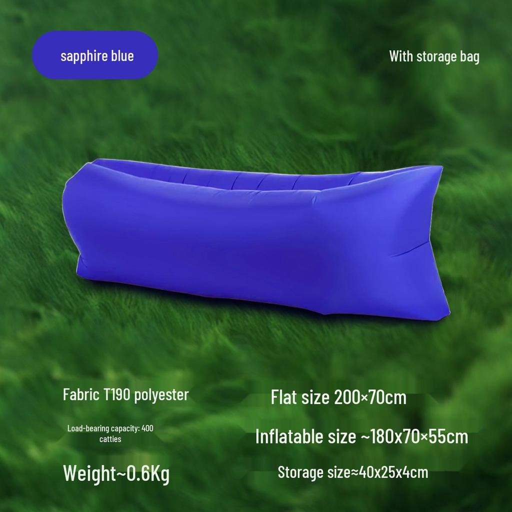 Portable Inflatable Sofa Bed for Outdoor Camping & Beach Lounging