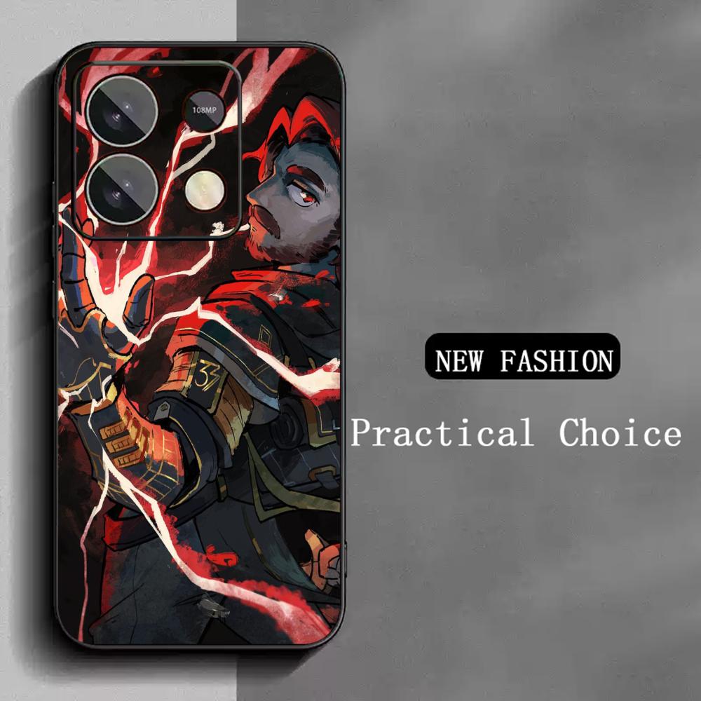 Clair Obscur Expedition 33 Game Phone Case For Redmi Note 14 13 12 11 Pro Plus S 5G 14C A3 Soft Black Phone Cover