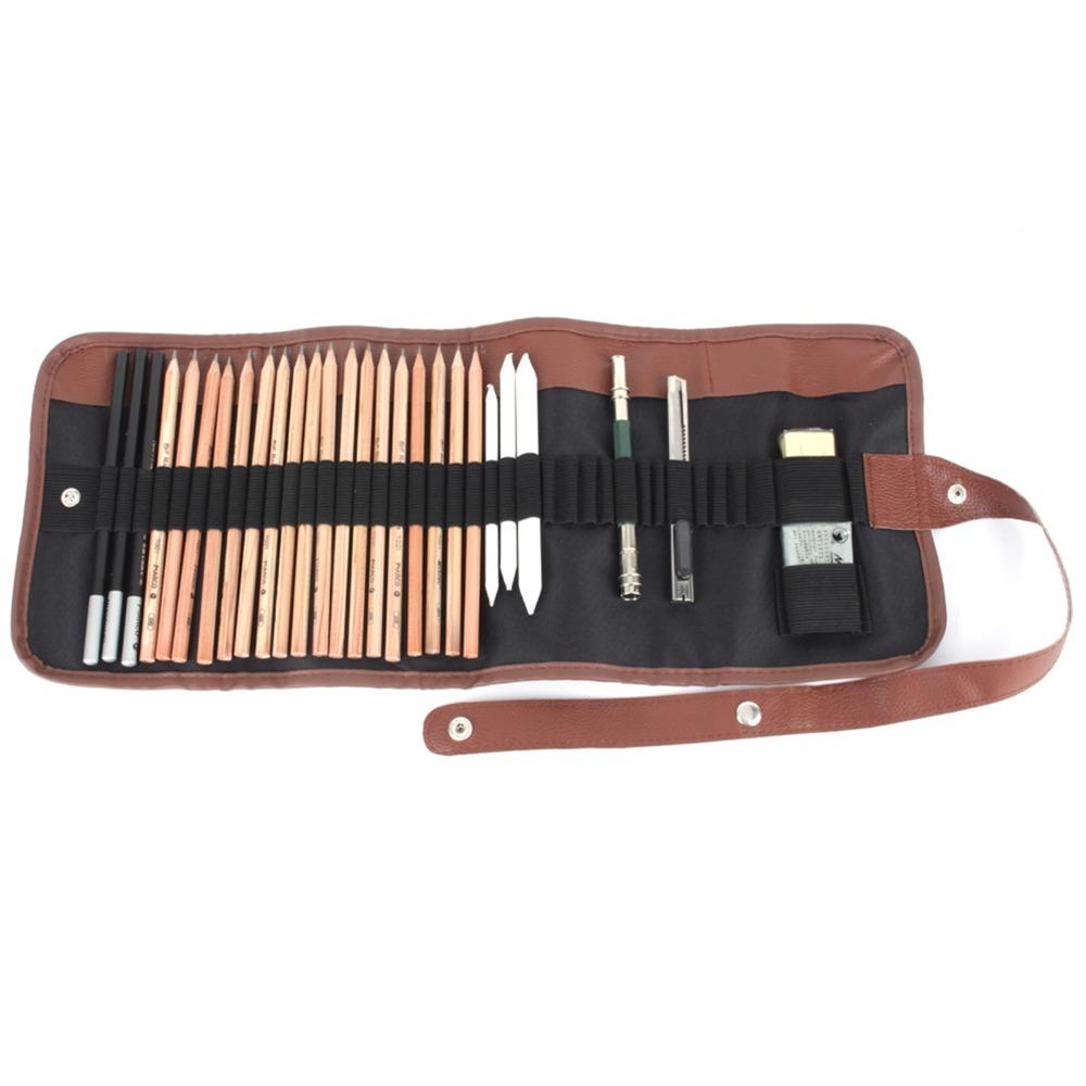 29PCS Smooth Writing Sketch Pencils Portable Drawing Pencil Sketch Pencil Set  Paper Drawing Sketch Pencil Set