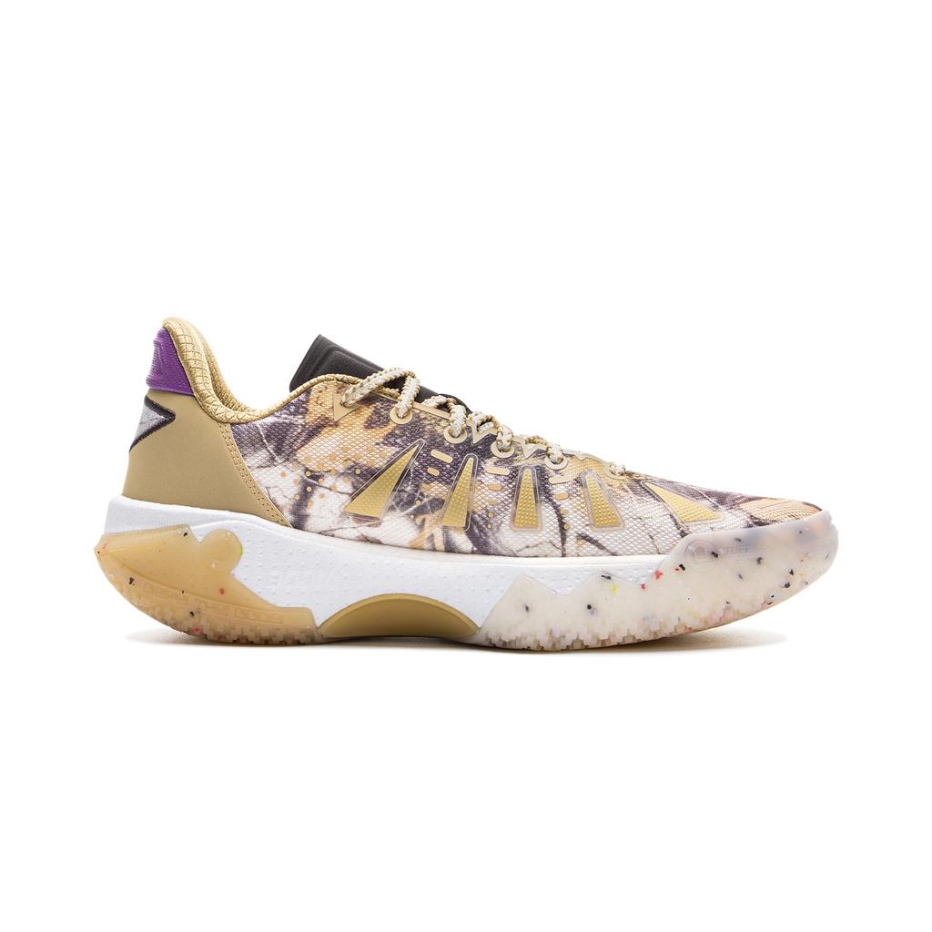 Scarpe da Basket Li Ning Jie Ao 2 da Uomo Basse Bianco Marrone ABFV013-3