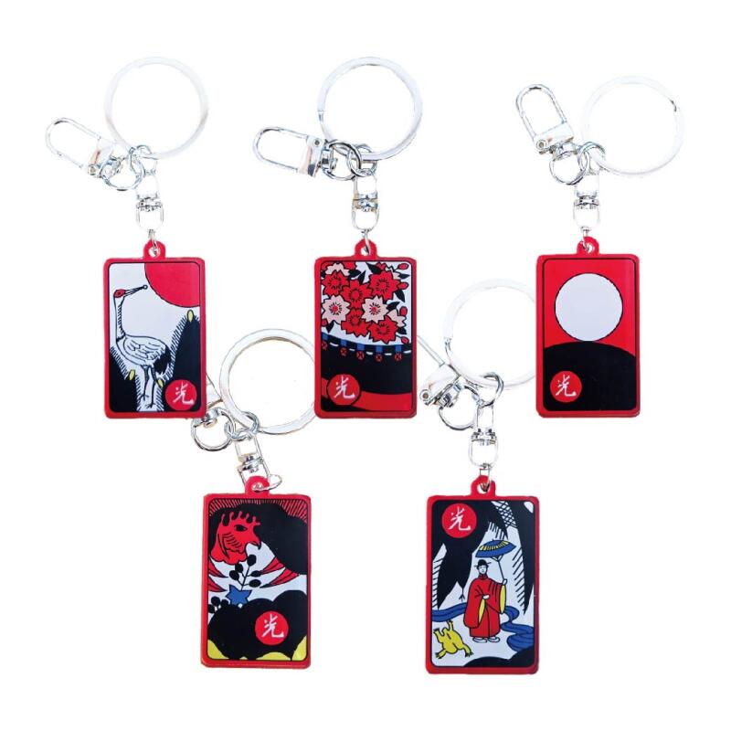 5 types of Hwatu acrylic keychains 05. Light