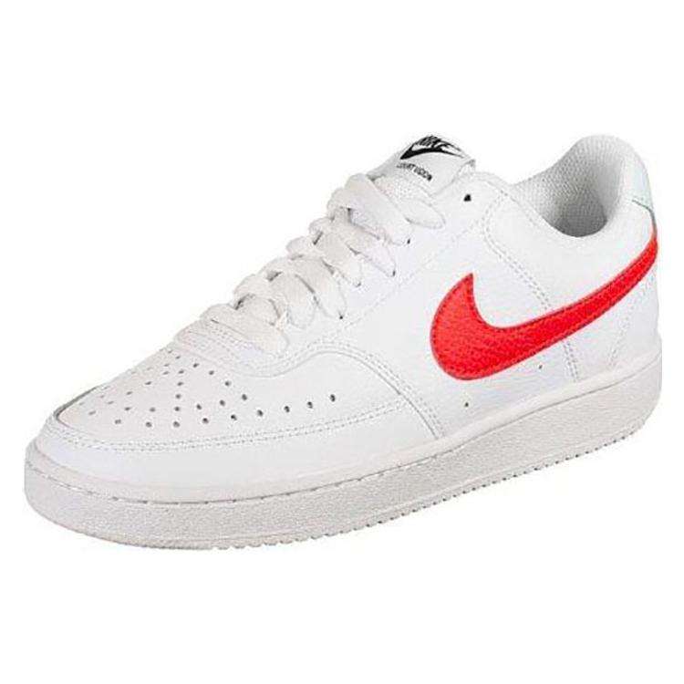 New Nike Court Vision Low 'White Bright Crimson' Women's CD5434-106