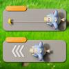 Pulling Rope Car Inertial Sliding Game Animal Clockwork Toy Pull Line Elephant Toy  Toddler