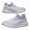 Spring and summer new breathable mesh shoes thick-soled fly-woven foot socks casual shoes