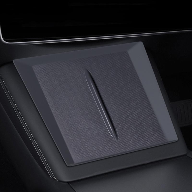 1pc Car Center Console Wireless Charging Pad Center Console Anti Slip Silicone Mat For Phone Charger Area Car Accessories