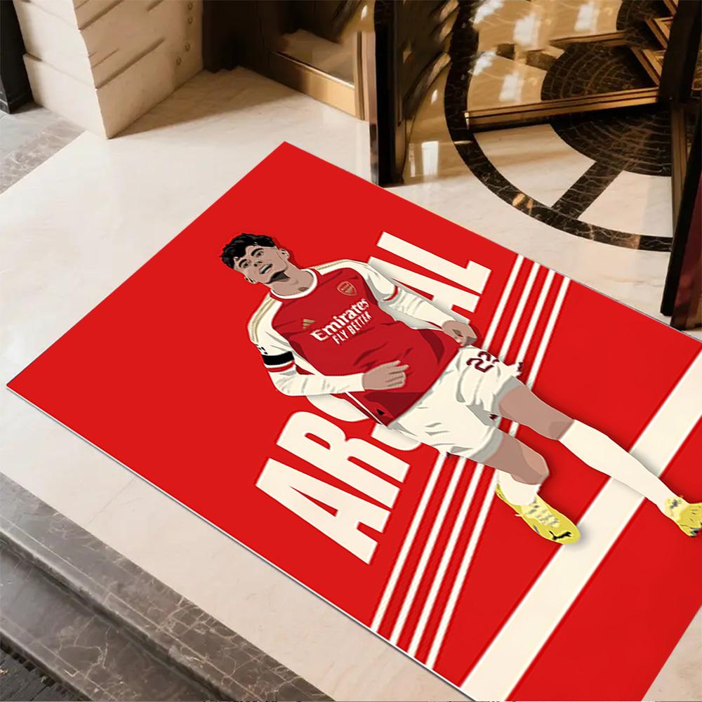 Ronaldo's Iconic Goal Celebration Area Rug Design for Entryway Foyer Living Rooms Decorate room Antislip Carpet Decorate Offices Spiritual Gift