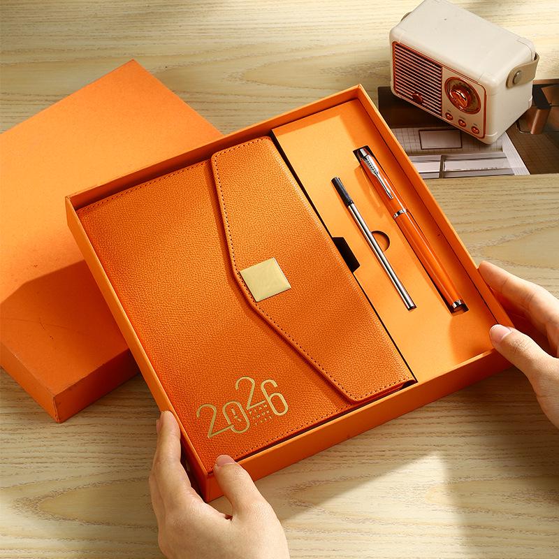 In-Stock 2026 Spanish-English A5 Planner 365-Day Gift Box Set