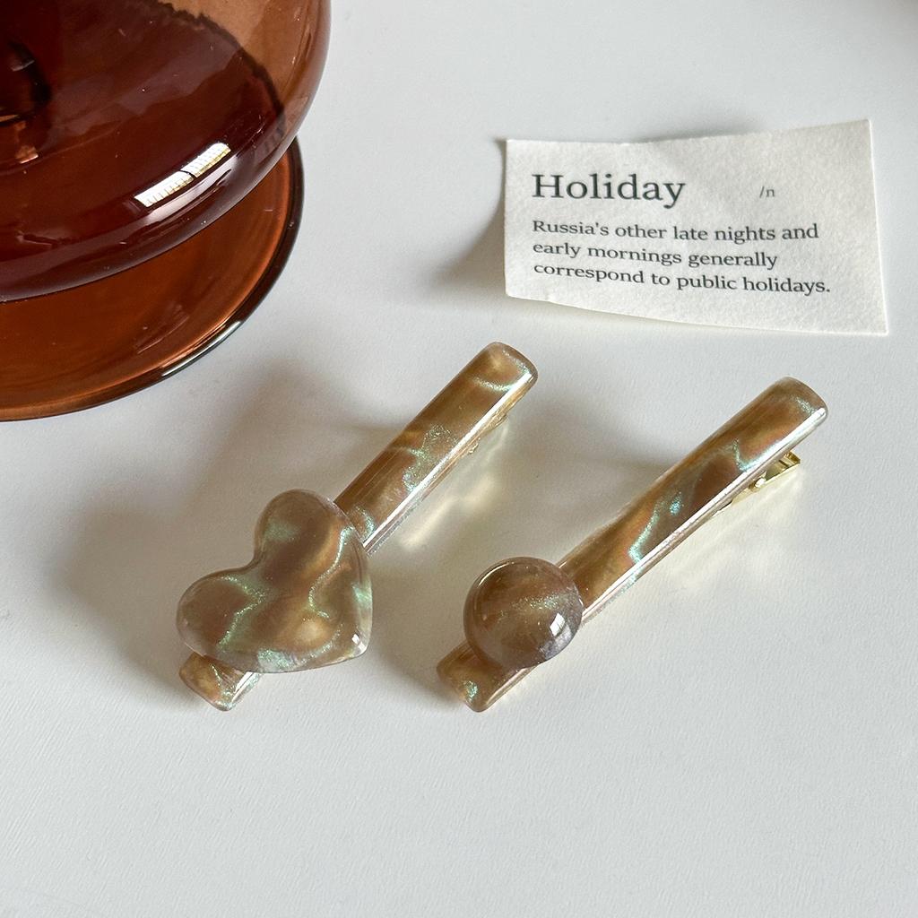 Minimalist Hair Elegant Clips Offering Vintage Style In Multiple Colors Geometric