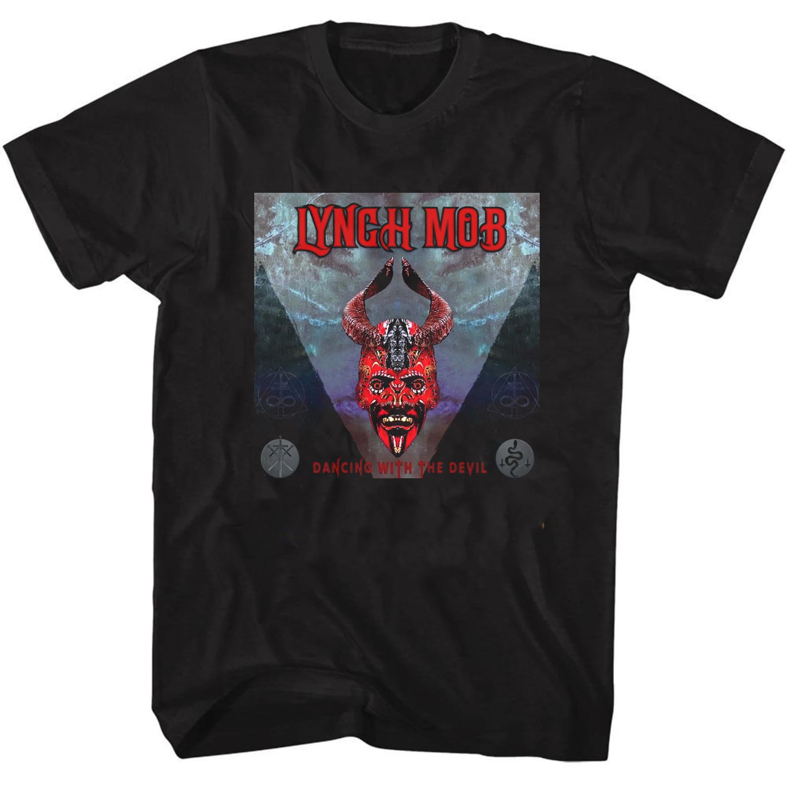 Hot Lynch Mob Dancing With The Devil Black All Size T- Shirt NZ301 S