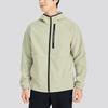 Skechers Basic Sports Series Hooded Zip Fashion Long Sleeve Jacket Men Jackets Durable-Gray P424M130-027B