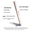 Forged Steel Blacksmith Hoe for Planting & Digging