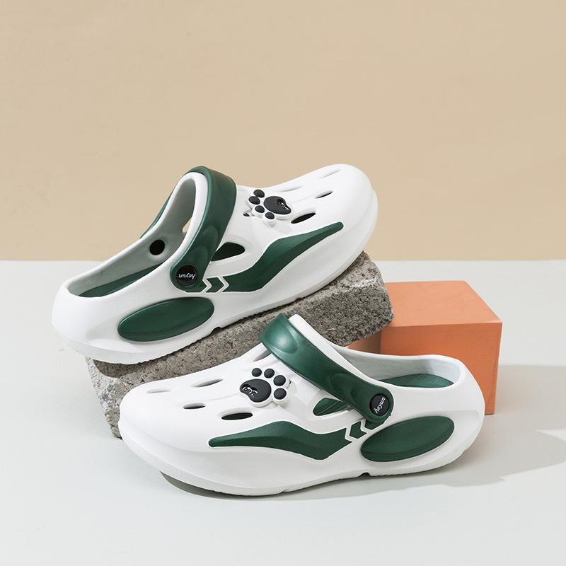 Herr Casual Bekväma Träskor Sommar Andningsbara Halkfria Inomhus Utomhus Strand