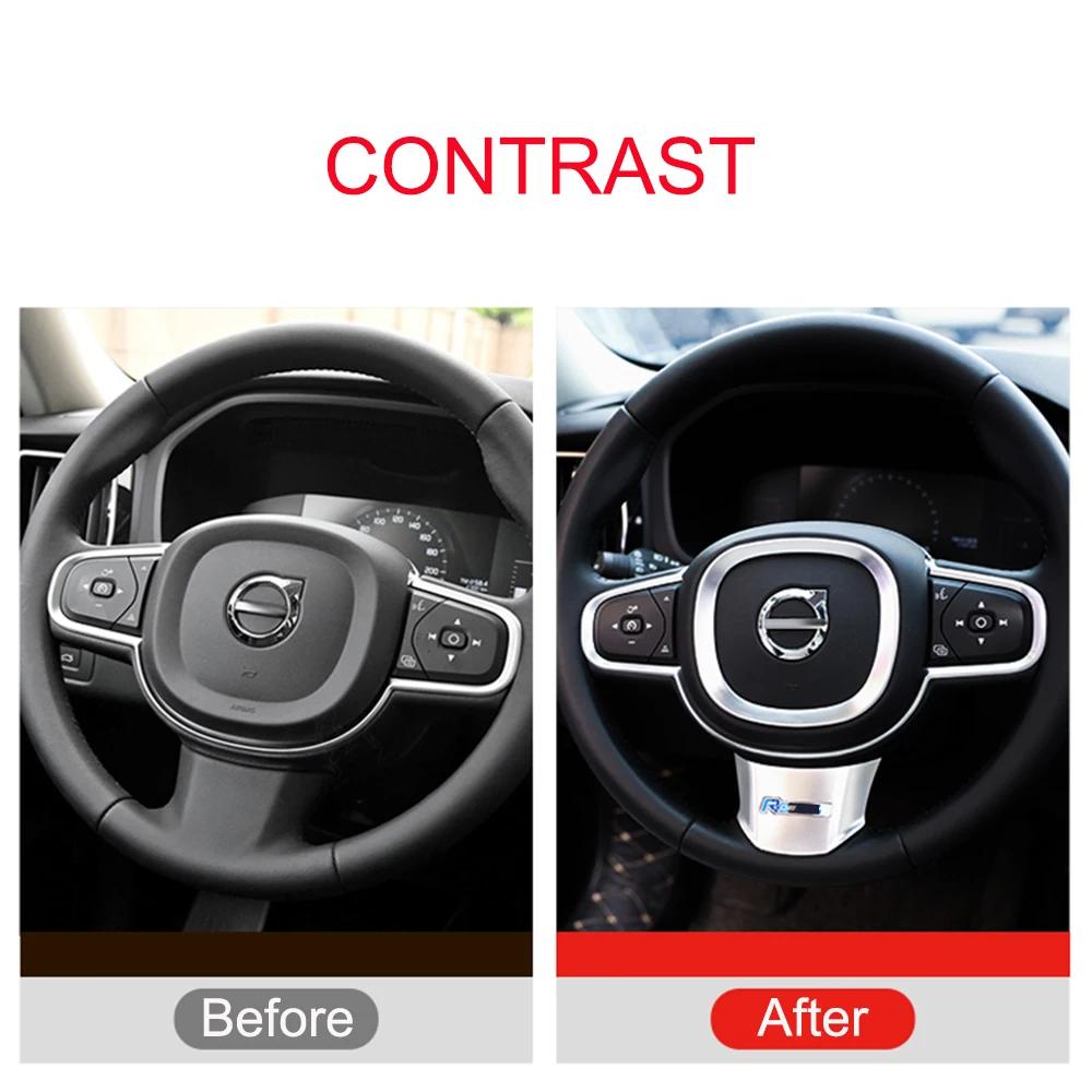 For Volvo S90XC60XC90V90V60S60 steering wheel decorative frame glitter interior decoration modification products