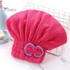 Touca de secagem de cabelo com elástico superabsorvente, secagem rápida, espessamento, menos frizz, decoração de laço, touca de secagem de cabelo, envoltório de cabeça de secagem, uso doméstico em viagens, banho