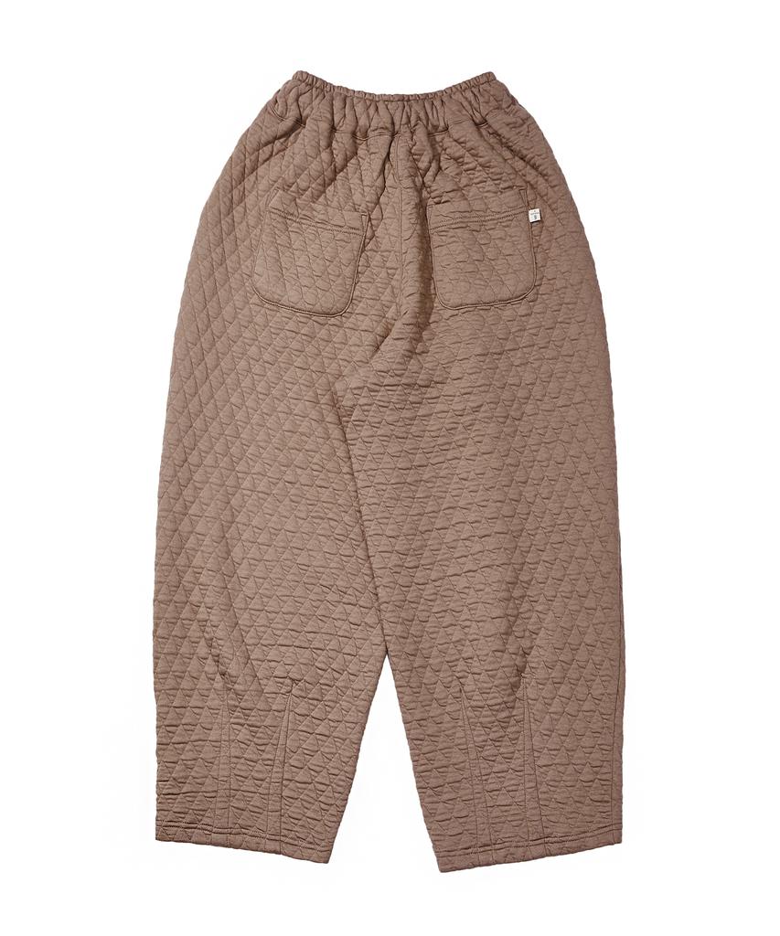 A NOTHING Vintage Dia-Quilting Balloon Pants (Beige)