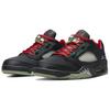 CLOT x Air Jordan 5 Retro Low Jade Unisex-Sneaker Schwarz Classic-Jade Fire-Red DM4640-036