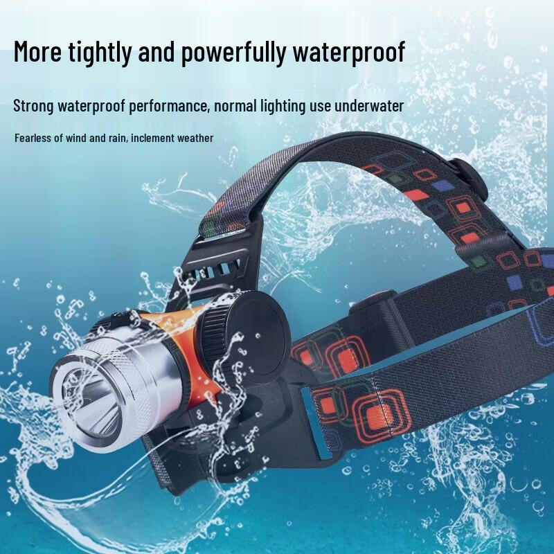 Wide Awake Dual-Light Diving Headlamp