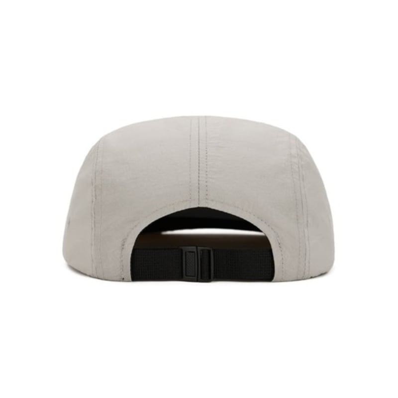 DEINET DEINET NYLON LOGO CAP IN SILVER