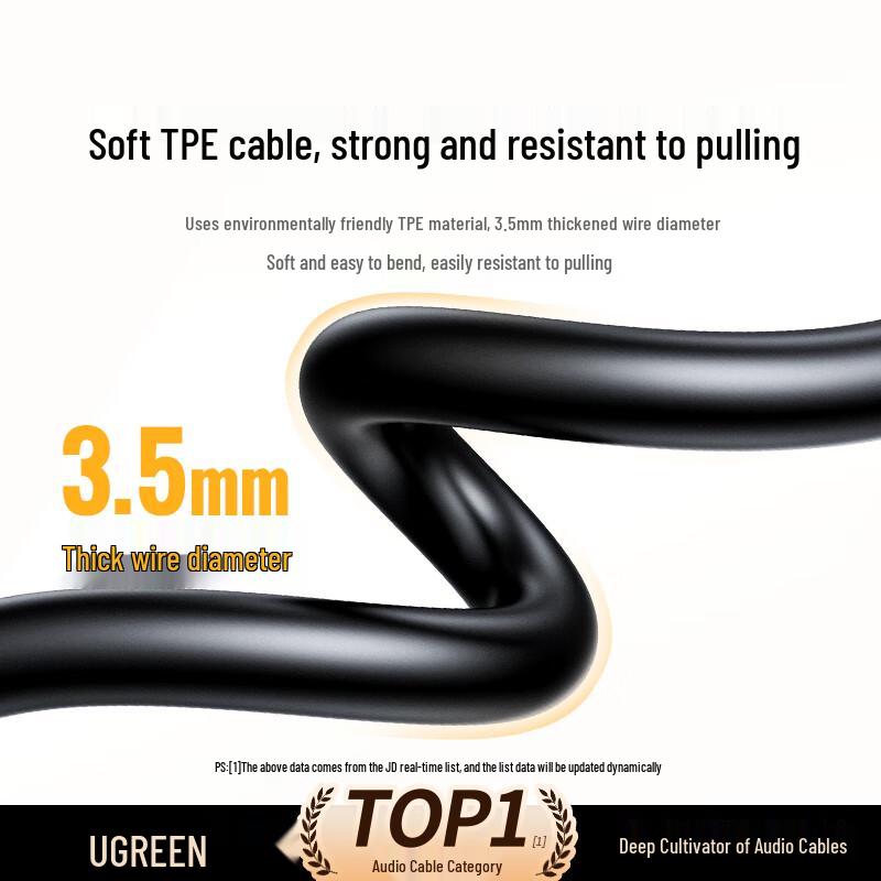Ugreen 3.5mm Male to Male AUX Audio Cable