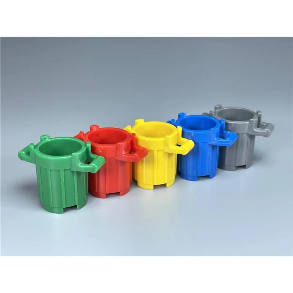 MOC Bricks Bike Notebook Camera Dollar Luggage Trash Bottle City Accessories View DIY Educational Building Blocks Friends Gifts