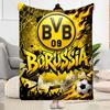Bvb Borussia Football Fan Blanket Durable Comfort Great For Livingroom Bed Office Four Seasons Multipurpose Warmthful Decor