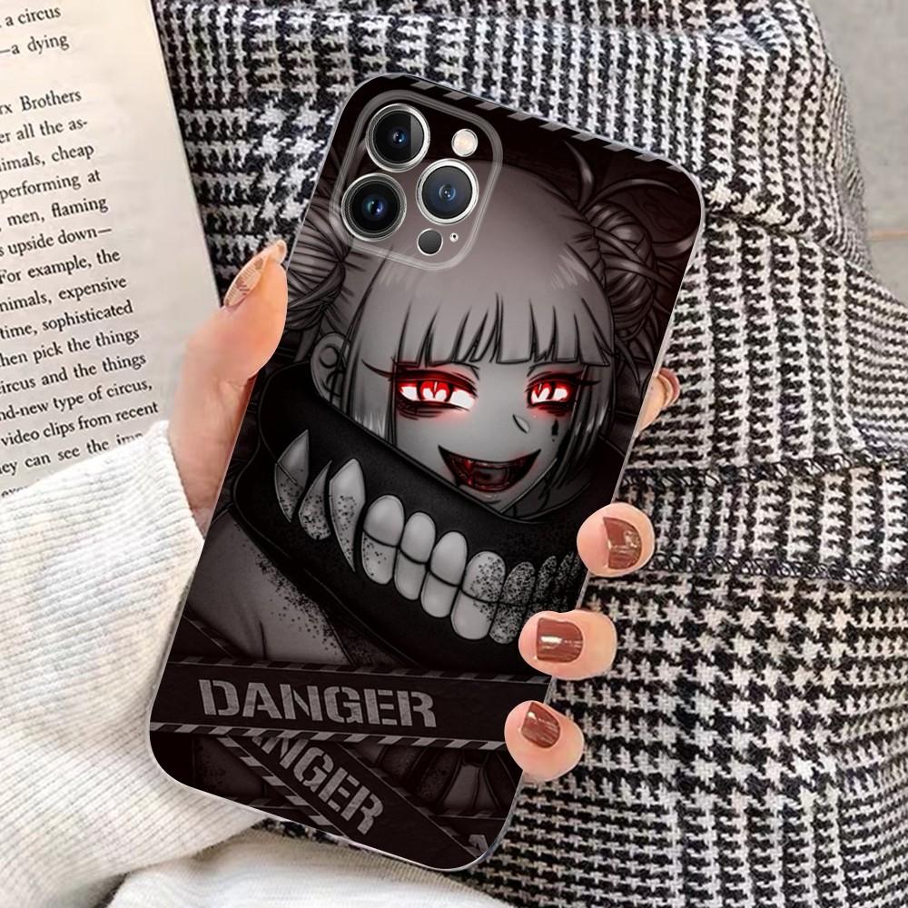Coque de téléphone Himiko Toga Pour iPhone 16 15 14 13 12 Mini 11 Pro XS Max X XR SE 6 7 8 Plus Housse Souple en Silicone