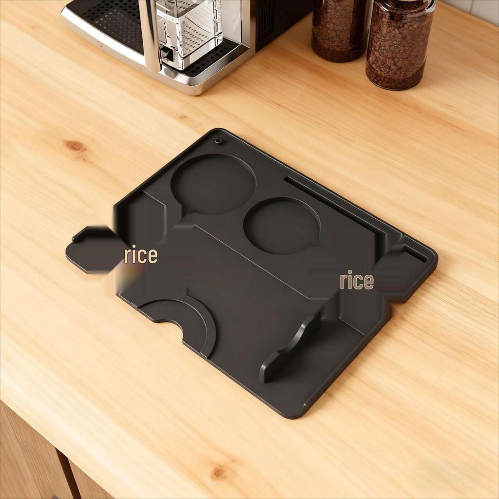 Silicone Coffee Machine Draining and Drying Mat - Multipurpose Kitchen Counter Mat