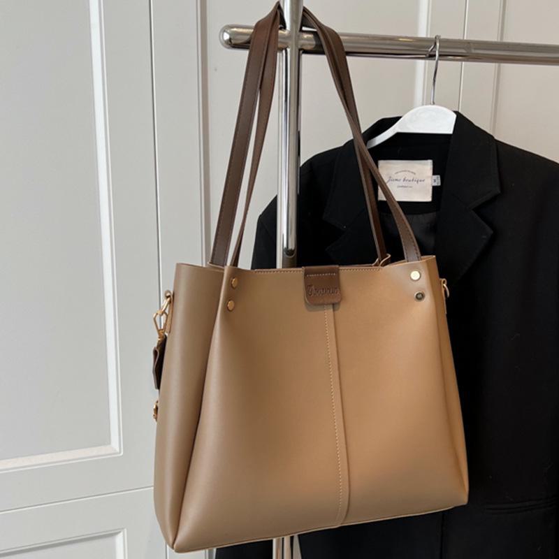 Geantă tote de modă de mare capacitate pentru femei 2025 - toamnă/iarnă cu bretele late și geantă de mână de umăr.