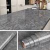 Marble self-adhesive kitchen wall sticker waterproof and stain resistant 0.40m PVC wallpaper