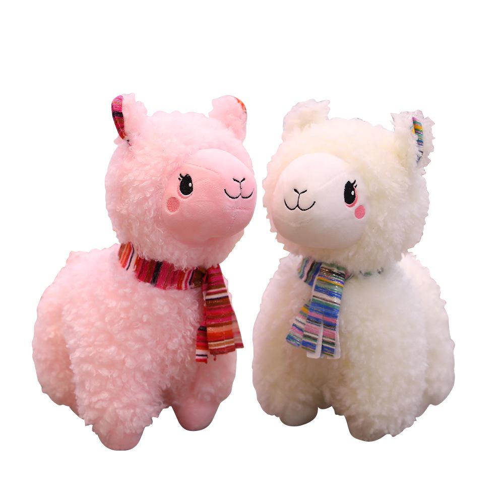 A Little Swag Pretty Stuffed Sheep Red main image 1