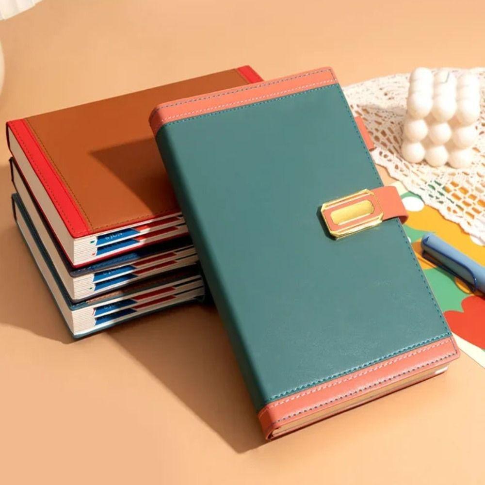 Daily A5 Agenda Notebook Thicken Schedule Planner Notepad Efficient Planner Notebook  School Office