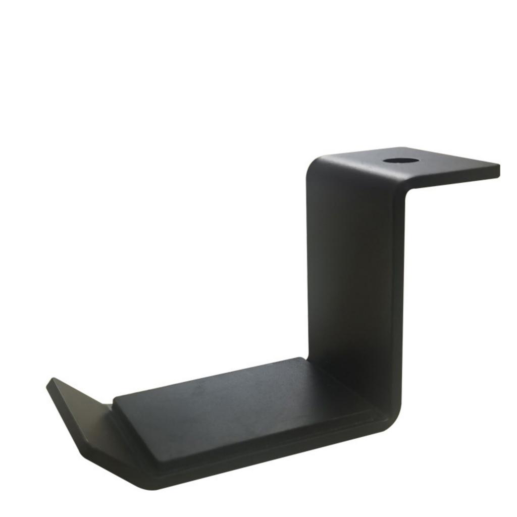 Headphone Hanger with Soft Rubber Padding and Raised Edges for Secure Home Office and School Storage